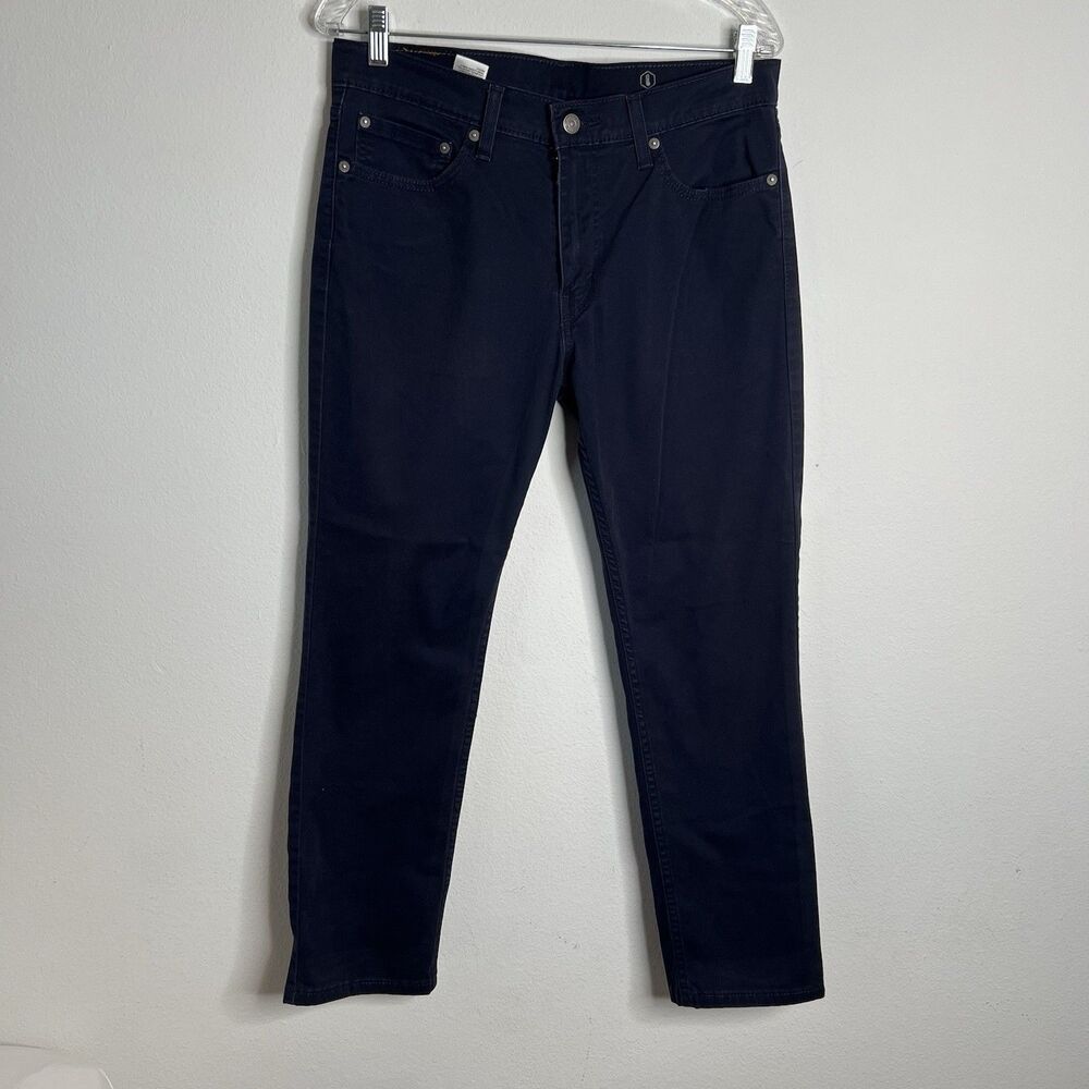 Levi's 511 Slim Fit Jeans Men 32x29 Dark Blue Stretch Denim Flex Red Tab